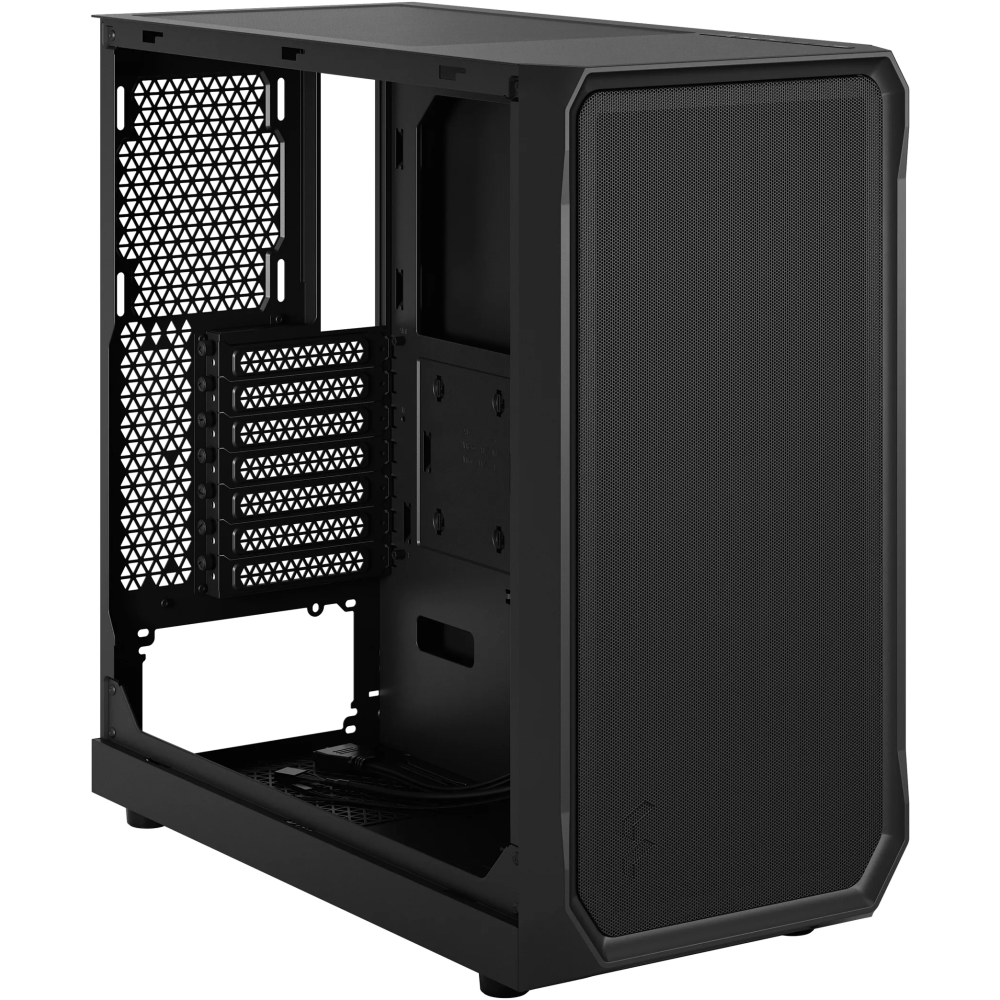 Datoru korpuss Fractal Design Focus 2 Midi-Tower Black (FD-C-FOC2A-07) - foto 11