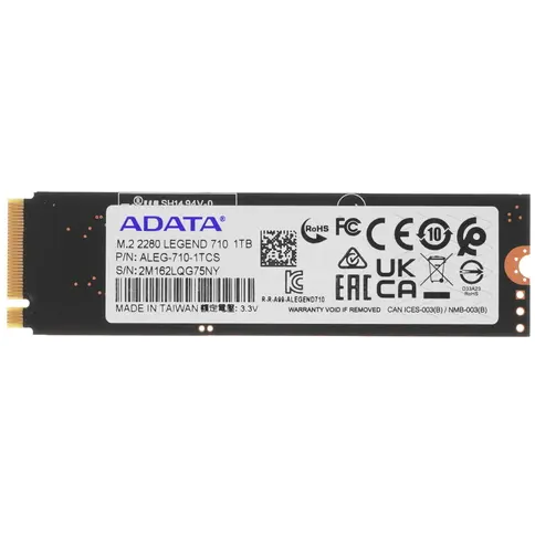 Disque SSD ADATA Legend 710 1Tb (ALEG-710-1TCS) - photo 2
