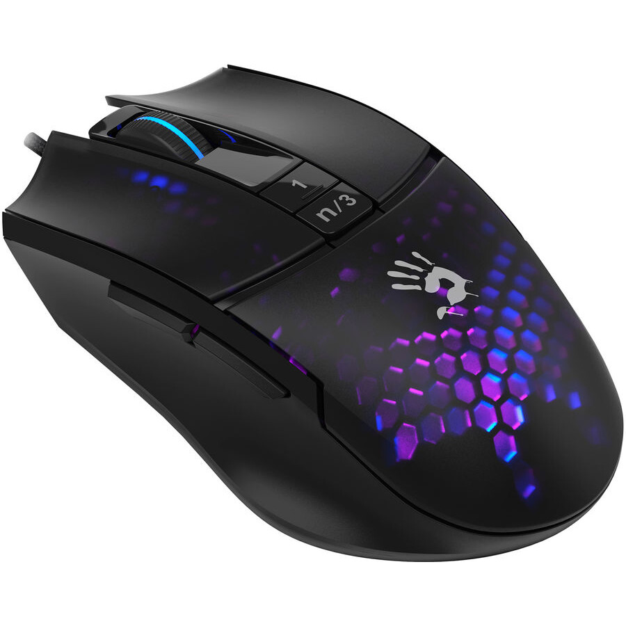 Souris A4Tech Bloody L65 Max Black/Purple - photo 4