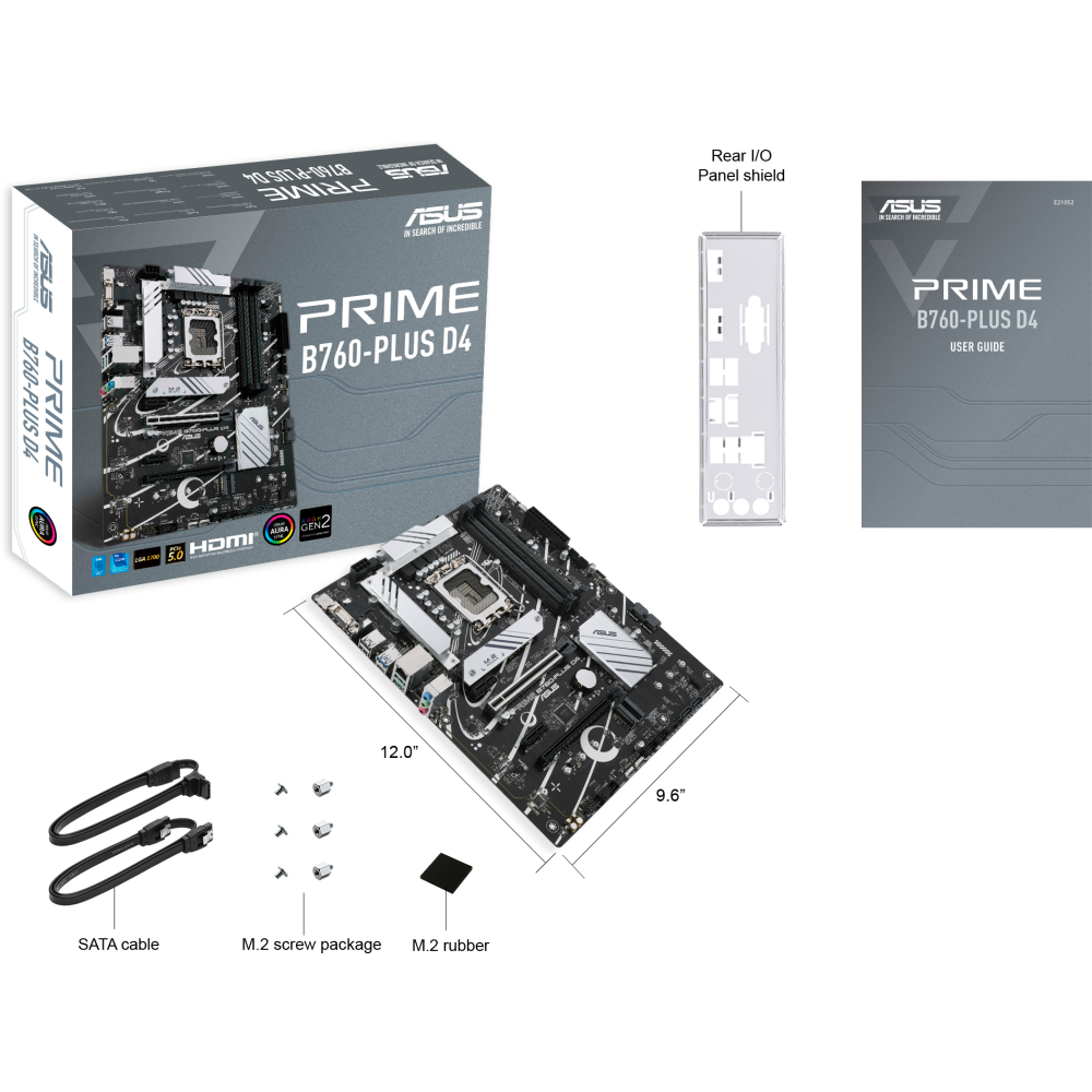 Carte mère ASUS PRIME B760-PLUS D4 Intel  LGA 1700 4xDDR4 ATX (90MB1CW0-M1EAY0) - photo 5