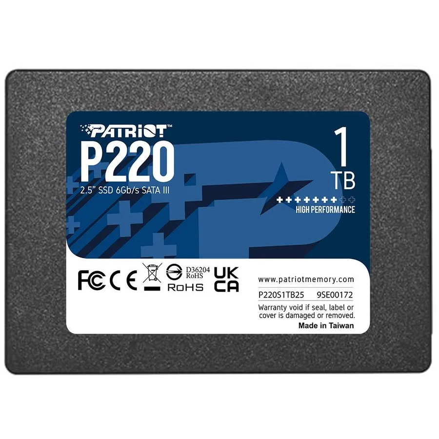 SSD 1Tb Patriot P220 (P220S1TB25) - foto 2