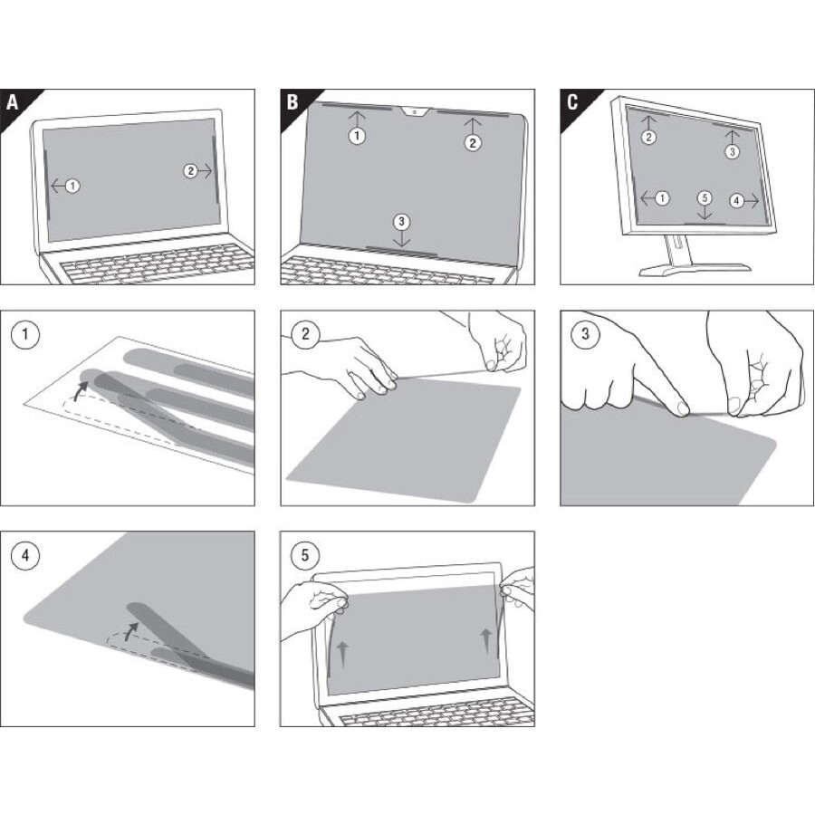 Film de protection de linformation 3M PF156W9B - photo 3