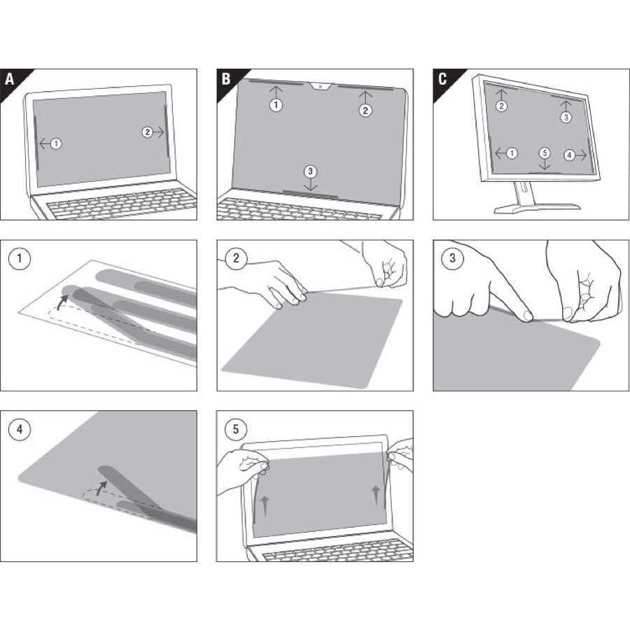 Film de protection de linformation 3M PF270W1B - photo 3