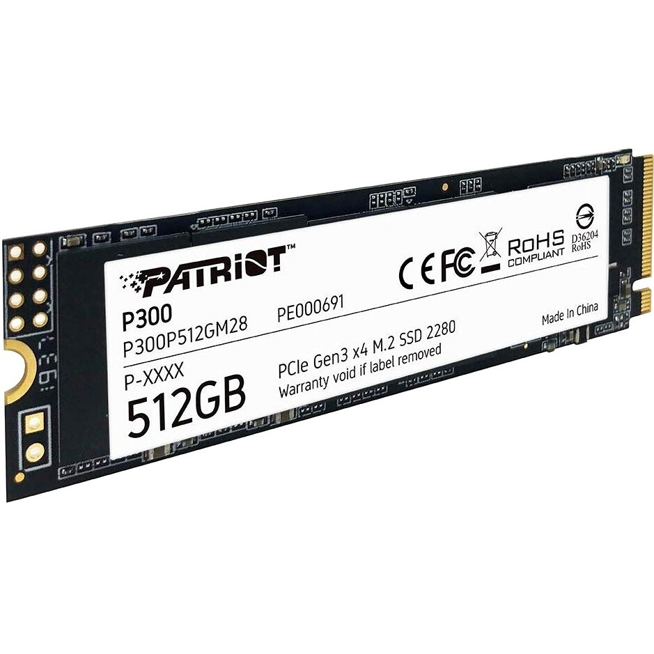 SSD-Speicher 512GB Patriot P300 (P300P512GM28)