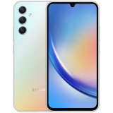 Téléphone mobile Смартфон Samsung Galaxy A34 6/128Gb Silver (SM-A346EZSAAFC)