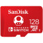 La carte mémoire SanDisk microSDXC card for Nintendo Switch 128GB - SDSQXAO-128G-GNCZN
