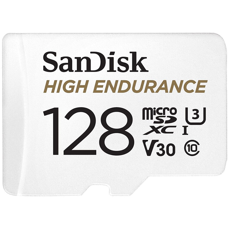 Atmiņas kartes SanDisk MAX ENDURANCE microSDXC 128GB + SD Adapter - SDSQQVR-128G-GN6IA