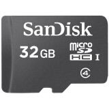 Atmiņas kartes SanDisk 32GB microSDHC Class 4 Memory Card (SDSDQM-032G-B35)