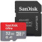 La carte mémoire SanDisk Ultra microSDHC 32GB + SD Adapter (GN6TA) - SDSQUA4-032G-GN6TA