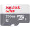 Atmiņas kartes SanDisk Ultra microSDXC 256GB - SDSQUNR-256G-GN3MN