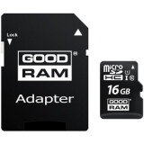 La carte mémoire GOODRAM 32GB MICRO CARD cl 10 UHS I + adapter (M1AA-0320R12)