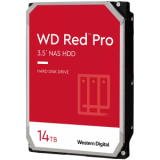 Cietais disks serverim HDD Desktop WD Red Pro (3.5'', 14TB, 512MB, 7200 RPM, SATA 6 Gb/s) (WD141KFGX)