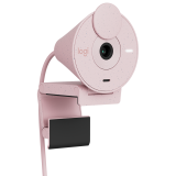 Web kamera Logitech Brio 300 Full HD webcam - ROSE - USB-C (960-001448)