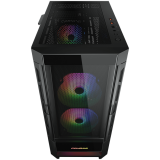 Datoru korpuss Cougar Duoface RGB Black (CGR-5ZD1B-RGB)