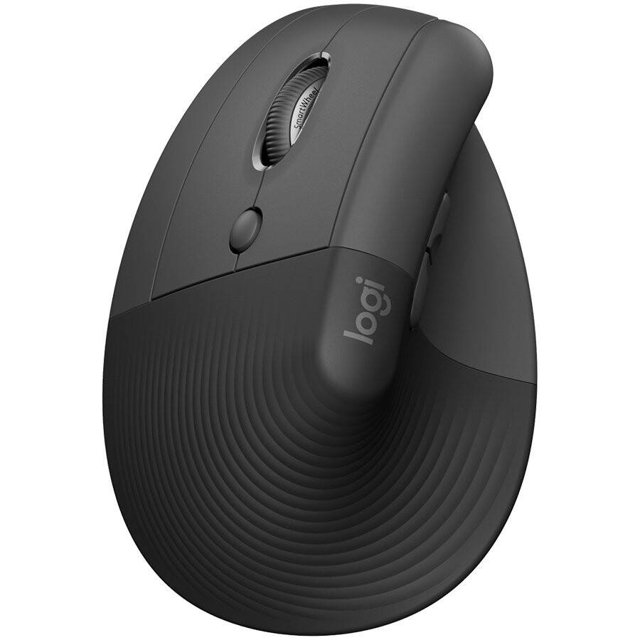 Pele LOGITECH Lift Left Bluetooth Vertical Ergonomic Mouse - 910-006474