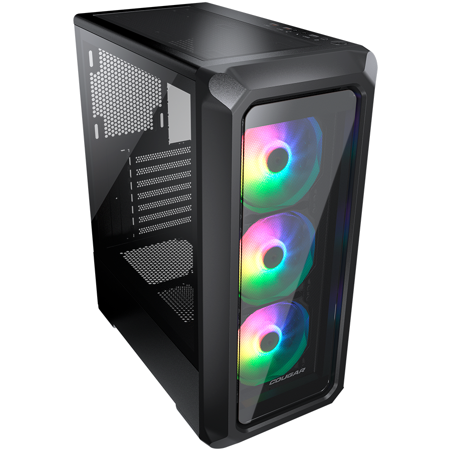 Datoru korpuss COUGAR | Archon 2 RGB (Black) | PC Case | Mid Tower - CGR-5CC5B-G-RGB - foto 2