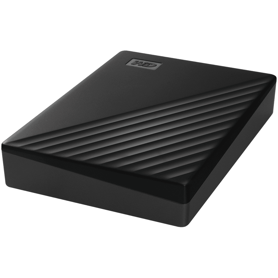 Disque dur externe HDD External WD My Passport (5TB, USB 3.2) Black - WDBPKJ0050BBK-WESN