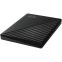 Disque dur externe HDD External WD My Passport (1TB, USB 3.2) Black - WDBYVG0010BBK-WESN