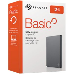 Ārējie cietie diski un SSD SEAGATE HDD External Basic (2.5'/2TB/USB 3.0) - STJL2000400