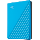 Ārējie cietie diski un SSD HDD External WD My Passport (4TB, USB 3.2) Blue (WDBPKJ0040BBL-WESN)