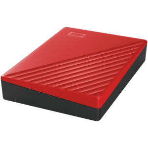 Ārējie cietie diski un SSD HDD External WD My Passport (4TB, USB 3.2) Red - WDBPKJ0040BRD-WESN
