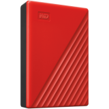Disque dur externe HDD External WD My Passport (4TB, USB 3.2) Red (WDBPKJ0040BRD-WESN)
