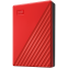 Ārējie cietie diski un SSD HDD External WD My Passport (4TB, USB 3.2) Red - WDBPKJ0040BRD-WESN - foto 3