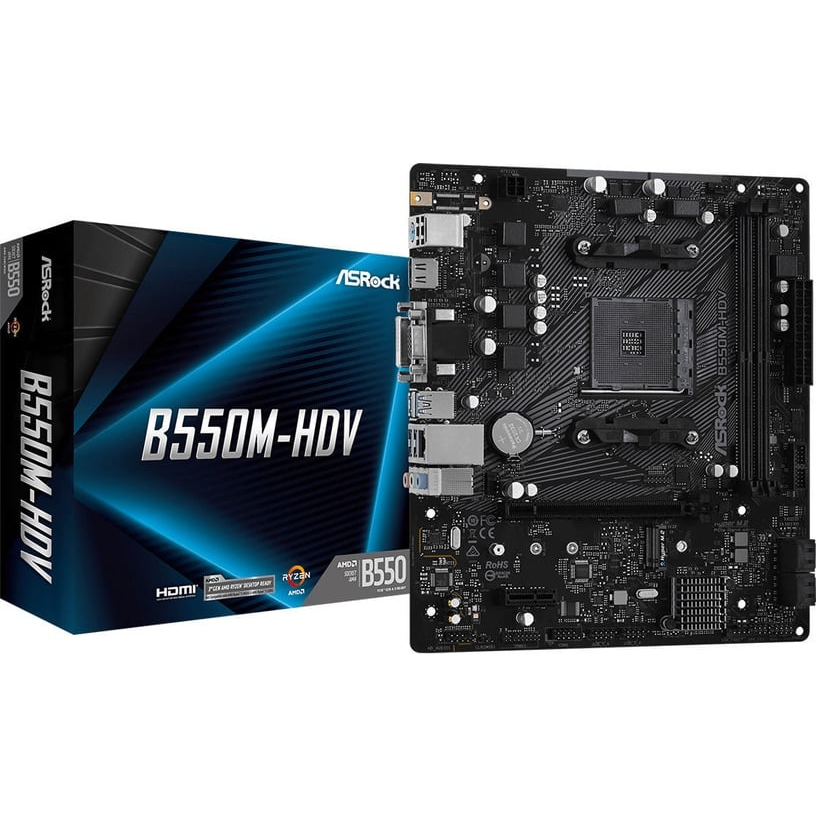 Pamatplate ASROCK B550M-HDV(B550M-HDV) - foto 2
