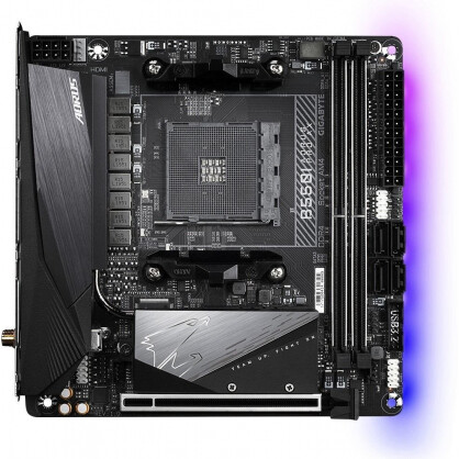 Pamatplate GIGABYTE B550I AORUS PRO AX (B550I AORUS PRO AX) - foto 2