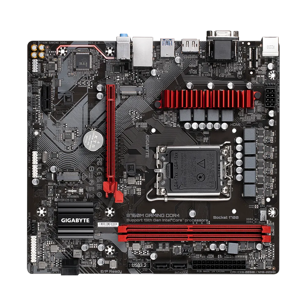 Pamatplate GIGABYTE B760M GAMING DDR4 (B760M GAMING DDR4)