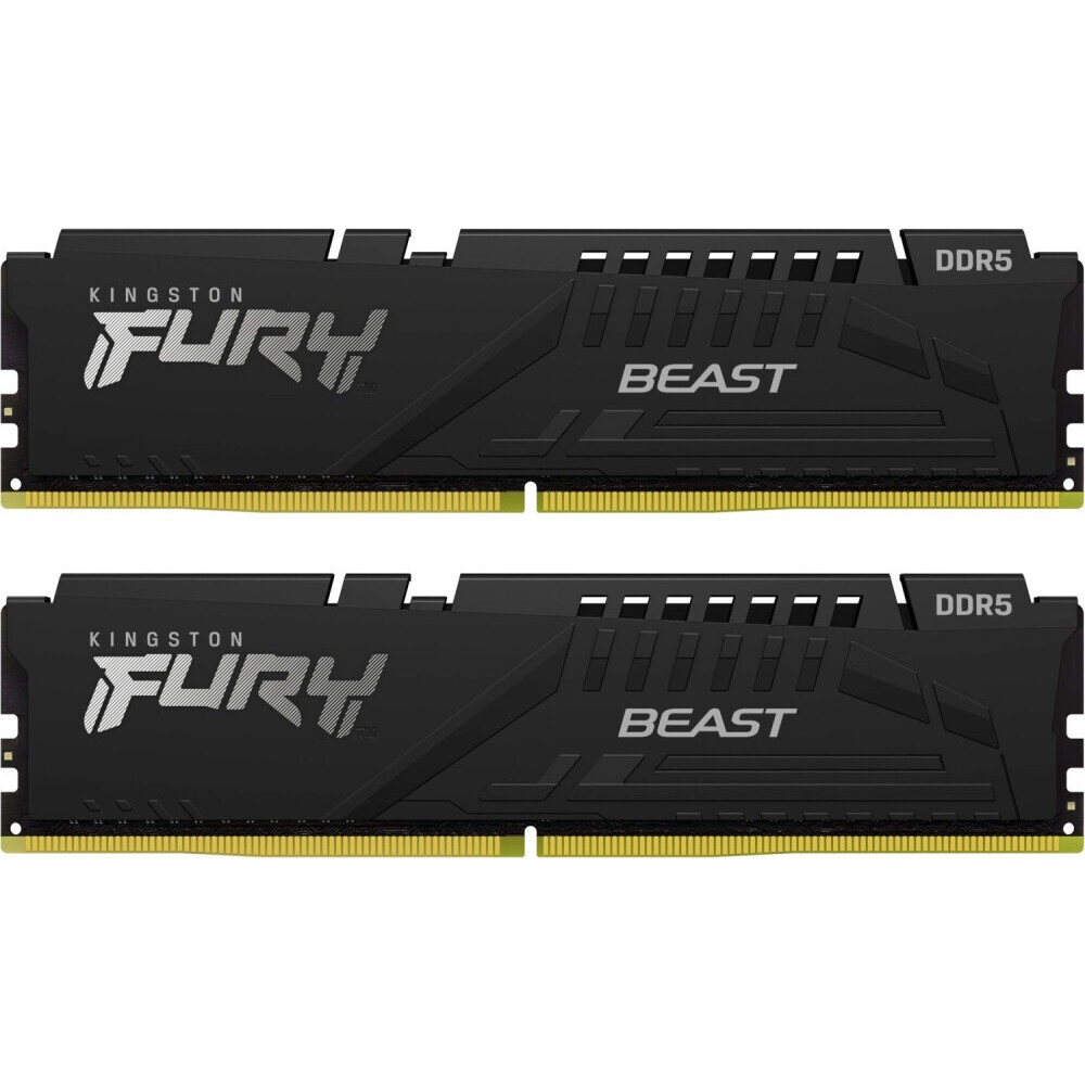Mémoire vive 16GB DDR5 5600MHz Kingston Fury Beast (KF556C40BBK2-16) (2x8GB KIT)