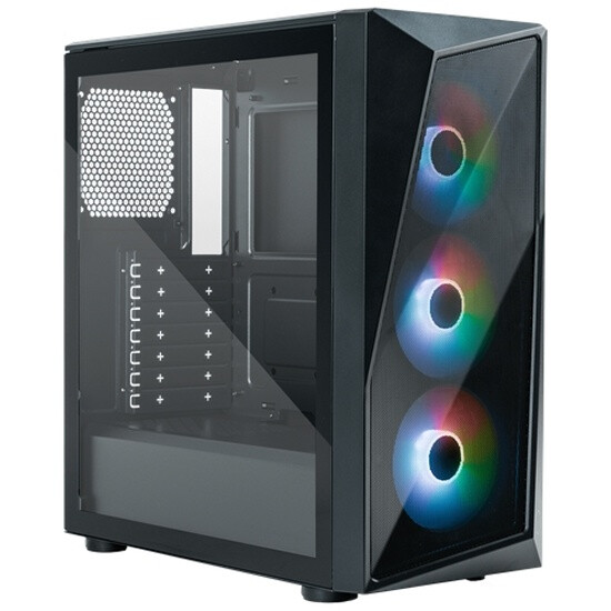 Datoru korpuss COOLER MASTER CMP 520 ARGB midi (CP520-KGNN-S00)