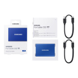 Ārējie cietie diski un SSD Samsung T7 2TB (MU-PC2T0H/WW)