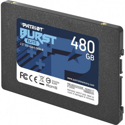 Disque SSD PATRIOT Burst Elite 480GB (PBE480GS25SSDR)