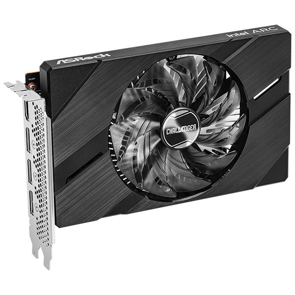 Videokarte ASROCK Arc A380 Challenger ITX 6GB OC (A380 CLI 6GO) - foto 3