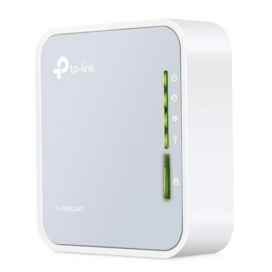 Routeur TP-LINK 733 Mbps IEEE 802.11a IEEE 802.11 b/g IEEE 802.11n IEEE 802.11ac USB 2.0 1x10/100M (TL-WR902AC)