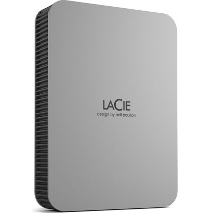 Disque dur externe LACIE Mobile Drive 5TB USB-C Colour Silver (STLP5000400)