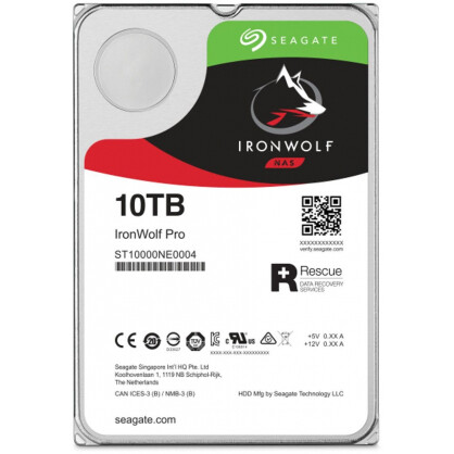 Cietais disks SEAGATE IronWolf Pro 10TB (ST10000NT001) - foto 2