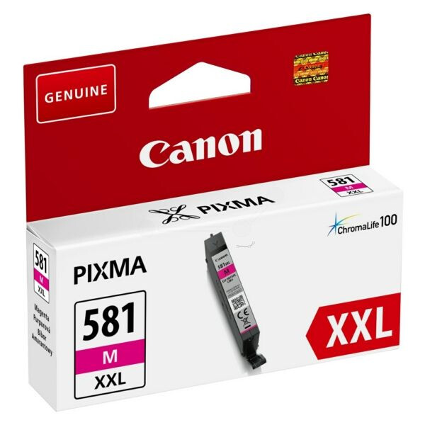 Kārtridžs CANON 1LB INK CLI-581XXL Magenta (1996C001)