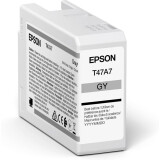 Kārtridžs EPSON Singlepack T47A7 UltraChrome Gray (C13T47A700)