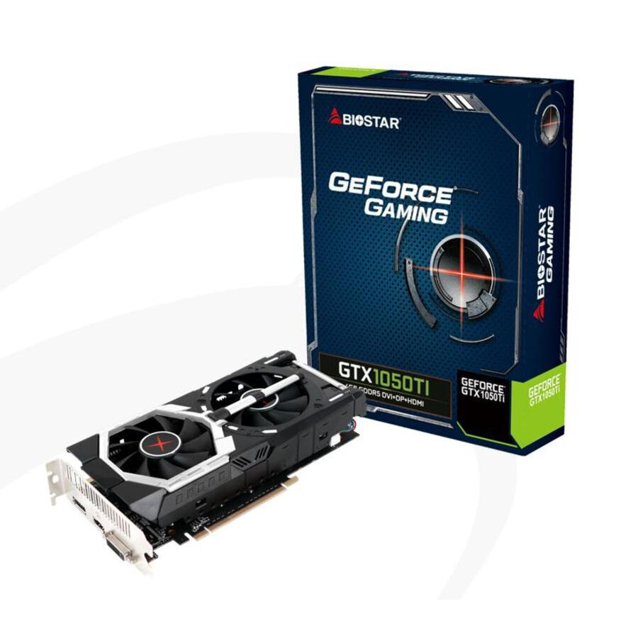 Videokarte BIOSTAR GeForce GTX 1050 4 GB GDDR5 (VN1055XF41)