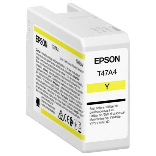 Kārtridžs EPSON Singlepack T47A4 UltraChrom Yellow (C13T47A400)