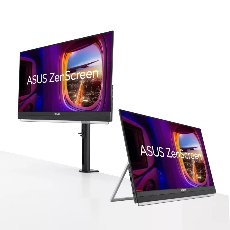 Monitors ASUS ZenScreen 21.5'' Black MB229CF - 90LM08S5-B01A70 - foto 4