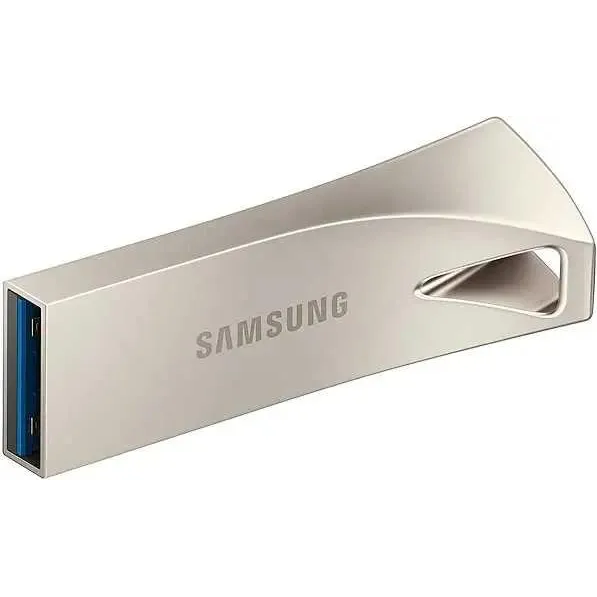 USB zibatmiņa SAMSUNG BAR PLUS 64GB Champagne Silver (MUF-64BE3/APC) - foto 3