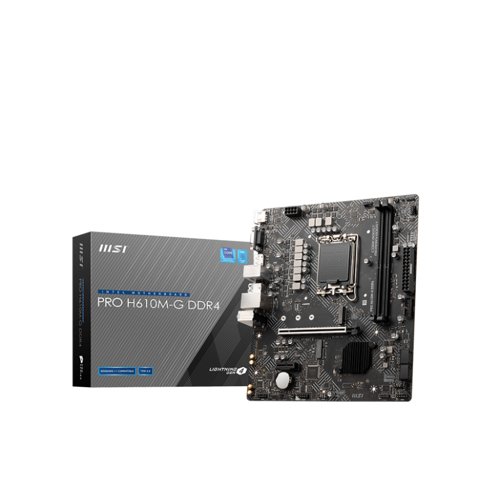 Pamatplate MSI PRO H610M-G DDR4 (PROH610M-GDDR4)