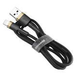BASEUS LIGHTNING TO USB 2M/GOLD/BLACK (CALKLF-CV1)