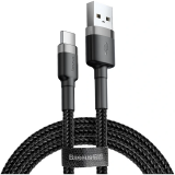 BASEUS USB TO USB-C 2M/GRAY/BLACK (CATKLF-CG1)