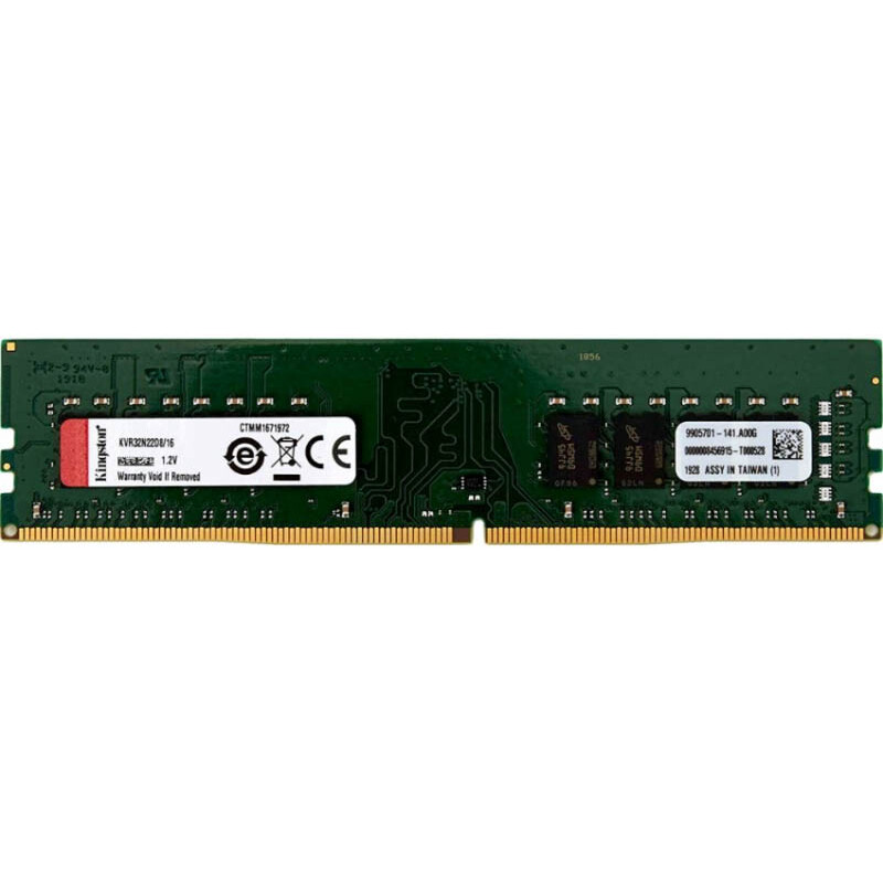 Mémoire vive 32GB DDR4 3200MHz Kingston (KVR32N22D8/32)