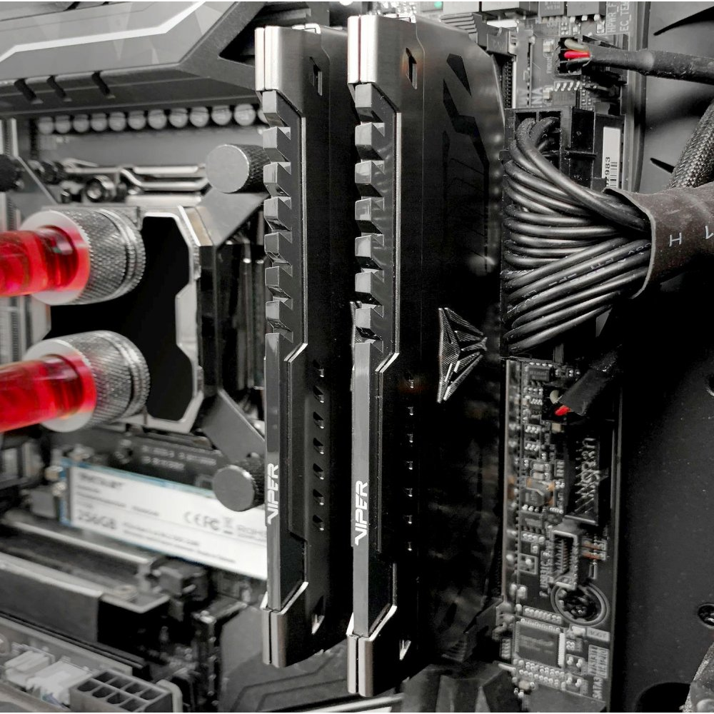 Operatīvā atmiņa Patriot Viper Steel 32 GB DDR4 3600 MHz CL18 KIT of 2x16GB (PVSR432G360C8K) - foto 2