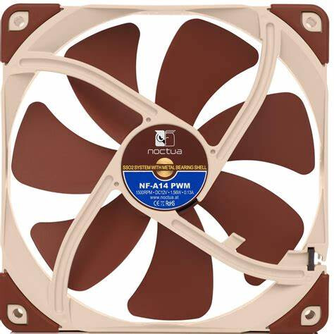 Korpusa dzesētājs Noctua NF-A14 PWM (NF-A14 PWM) - foto 2